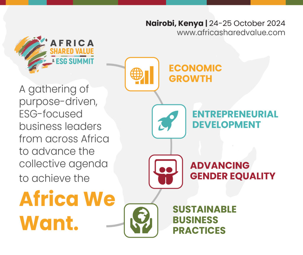 2024 Africa Shared Value & ESG Summit To Be Held In Nairobi